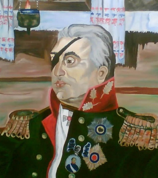 Копия Е.Слепченко с картины В.М.Сибирского «М.И.Кутузов» Копия Е.Слепченко с картины В.М.Сибирского «М.И.Кутузов»